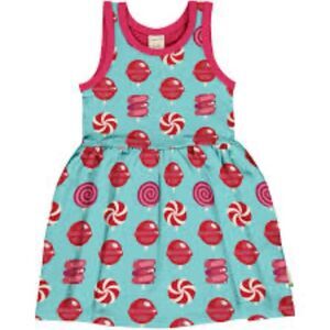 Maxomorra Lollipop Candy Print Dress Sz 110/116cm